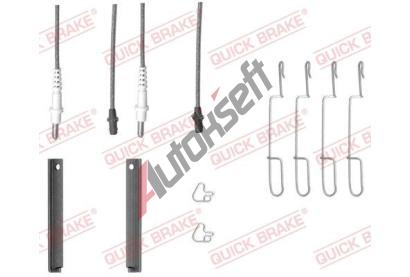 Quick Brake Sada psluenstv obloen kotouov brzdy QB 109-1280X, 109-1280X