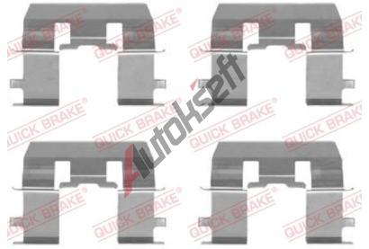 Quick Brake Sada psluenstv obloen kotouov brzdy QB 109-1281, 109-1281
