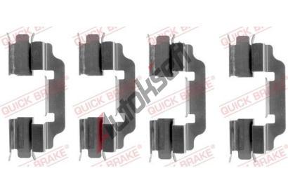 Quick Brake Sada psluenstv obloen kotouov brzdy QB 109-1601, 109-1601