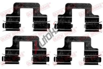 Quick Brake Sada psluenstv obloen kotouov brzdy QB 109-1606, 109-1606