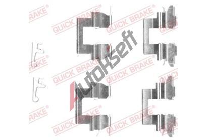 Quick Brake Sada psluenstv obloen kotouov brzdy QB 109-1608, 109-1608
