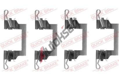Quick Brake Sada psluenstv obloen kotouov brzdy QB 109-1614, 109-1614