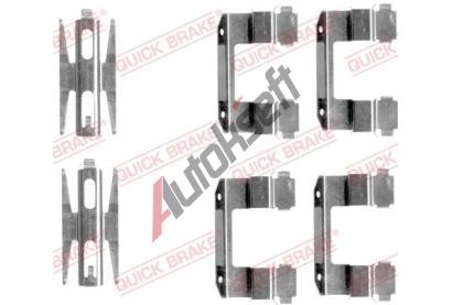 Quick Brake Sada psluenstv obloen kotouov brzdy QB 109-1618, 109-1618