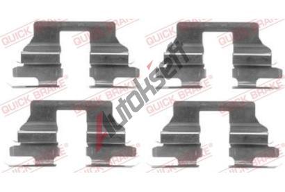 Quick Brake Sada psluenstv obloen kotouov brzdy QB 109-1619, 109-1619