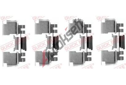 Quick Brake Sada psluenstv obloen kotouov brzdy QB 109-1621, 109-1621