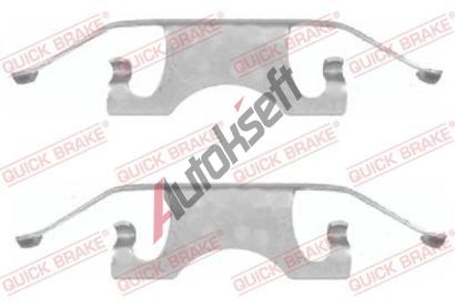 Quick Brake Sada psluenstv obloen kotouov brzdy QB 109-1640, 109-1640