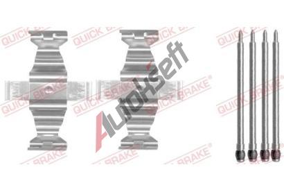 Quick Brake Sada psluenstv obloen kotouov brzdy QB 109-1643, 109-1643