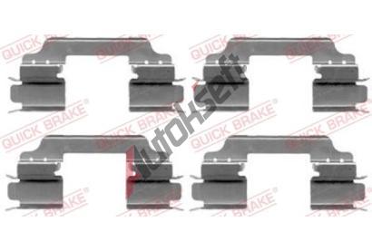Quick Brake Sada psluenstv obloen kotouov brzdy QB 109-1649, 109-1649