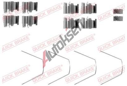 Quick Brake Sada psluenstv obloen kotouov brzdy QB 109-1651, 109-1651