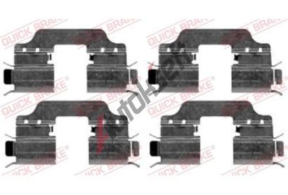 Quick Brake Sada psluenstv obloen kotouov brzdy QB 109-1653, 109-1653