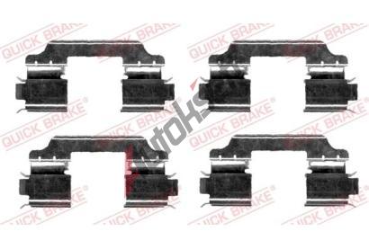Quick Brake Sada psluenstv obloen kotouov brzdy QB 109-1654, 109-1654