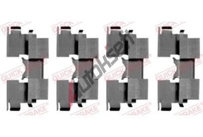 Quick Brake Sada psluenstv obloen kotouov brzdy QB 109-1662, 109-1662