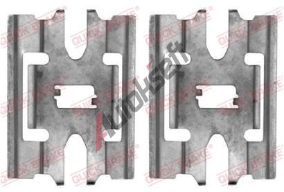 Quick Brake Sada psluenstv obloen kotouov brzdy QB 109-1663, 109-1663