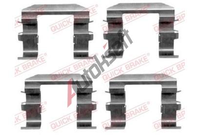 Quick Brake Sada psluenstv obloen kotouov brzdy QB 109-1664, 109-1664