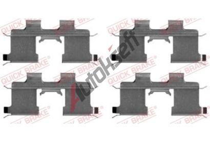 Quick Brake Sada psluenstv obloen kotouov brzdy QB 109-1667, 109-1667