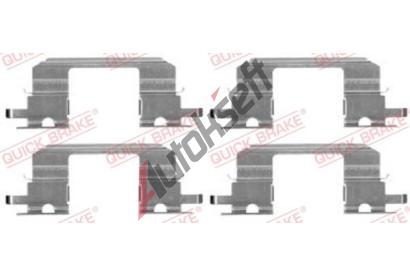 Quick Brake Sada psluenstv obloen kotouov brzdy QB 109-1672, 109-1672