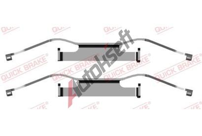 Quick Brake Sada psluenstv obloen kotouov brzdy QB 109-1680, 109-1680