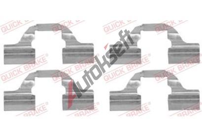 Quick Brake Sada psluenstv obloen kotouov brzdy QB 109-1684, 109-1684