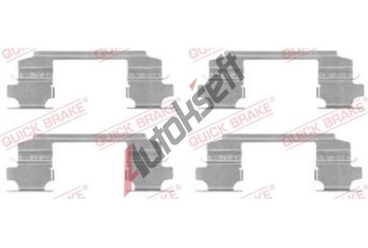 Quick Brake Sada psluenstv obloen kotouov brzdy QB 109-1686, 109-1686