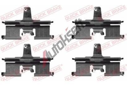Quick Brake Sada příslušenství obložení kotoučové brzdy QB 109-1692, 109-1692 Quick Brake Sada příslušenství obložení kotoučové brzdy QB 109-1692, 109-1692