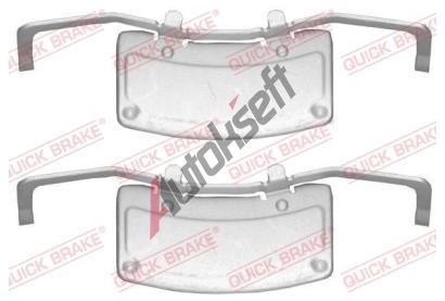 Quick Brake Sada psluenstv obloen kotouov brzdy QB 109-1706, 109-1706