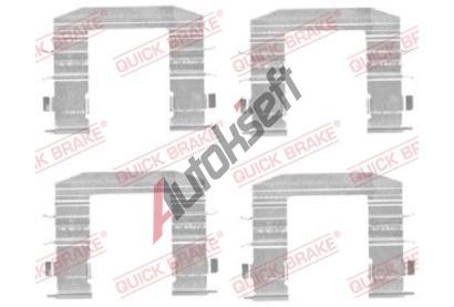 Quick Brake Sada psluenstv obloen kotouov brzdy QB 109-1708, 109-1708