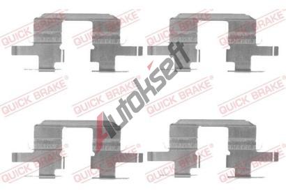 Quick Brake Sada psluenstv obloen kotouov brzdy QB 109-1711, 109-1711