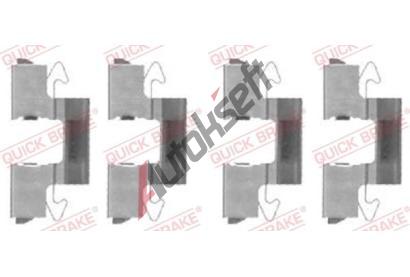 Quick Brake Sada psluenstv obloen kotouov brzdy QB 109-1714, 109-1714