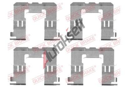 Quick Brake Sada psluenstv obloen kotouov brzdy QB 109-1721, 109-1721