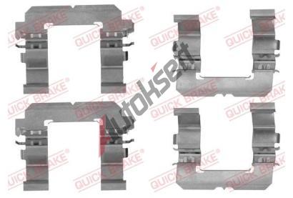 Quick Brake Sada příslušenství obložení kotoučové brzdy QB 109-1756, 109-1756 Quick Brake Sada příslušenství obložení kotoučové brzdy QB 109-1756, 109-1756