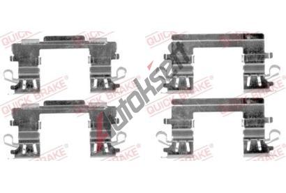 Quick Brake Sada příslušenství obložení kotoučové brzdy QB 109-1757, 109-1757 Quick Brake Sada příslušenství obložení kotoučové brzdy QB 109-1757, 109-1757