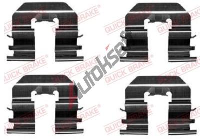Quick Brake Sada psluenstv obloen kotouov brzdy QB 109-1780, 109-1780