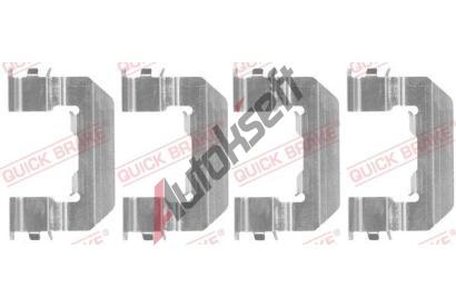 Quick Brake Sada p��slu�enstv� oblo�en� kotou�ov� brzdy QB 109-1824, 109-1824