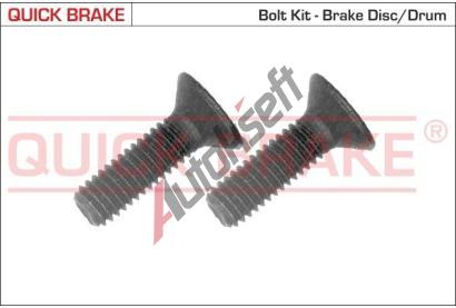 Quick Brake Sada roub, brzdov kotou QB 11622K, 11622K