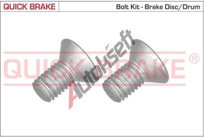 Quick Brake Sada roub, brzdov kotou QB 11669K, 11669K