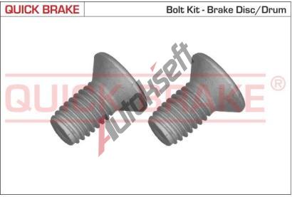 Quick Brake Sada roub, brzdov kotou QB 11670K, 11670K