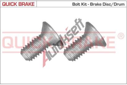 Quick Brake Sada roub, brzdov kotou QB 11671K, 11671K