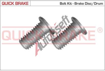 Quick Brake Sada roub, brzdov kotou QB 11672K, 11672K