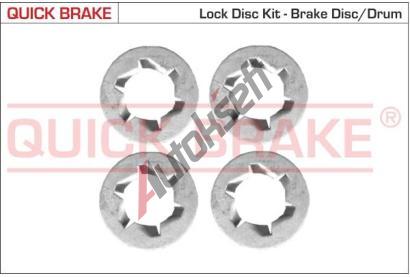 Quick Brake Sada roub, brzdov kotou QB 11673K, 11673K