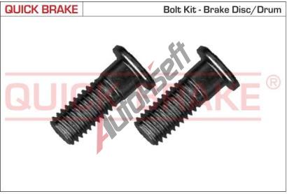 Quick Brake Sada roub, brzdov kotou QB 11675K, 11675K