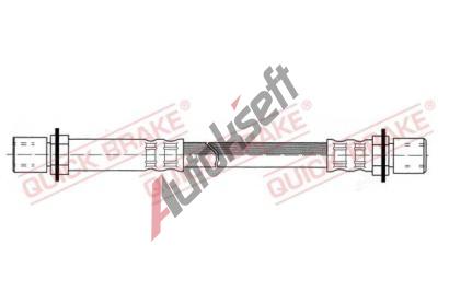 Quick Brake Brzdov hadice QB 22.071, 22.071