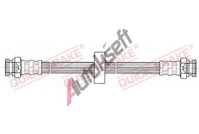 Quick Brake Brzdov hadice QB 22.108, 22.108