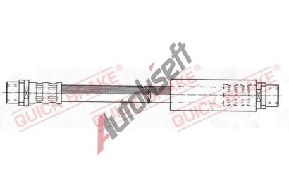 Quick Brake Brzdov hadice QB 22.307, 22.307