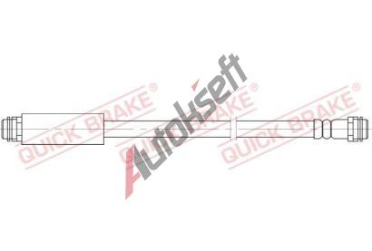 Quick Brake Brzdová hadice QB 22.320, 22.320 Quick Brake Brzdová hadice QB 22.320, 22.320