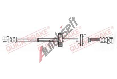 Quick Brake Brzdová hadice QB 22.918, 22.918 Quick Brake Brzdová hadice QB 22.918, 22.918