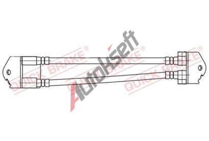 Quick Brake Brzdov hadice QB 25.009, 25.009
