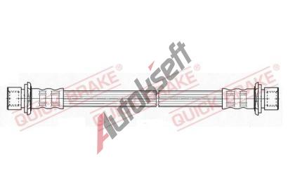 Quick Brake Brzdov hadice QB 25.017, 25.017