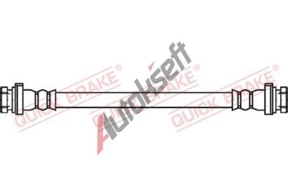 Quick Brake Brzdov hadice QB 25.033, 25.033