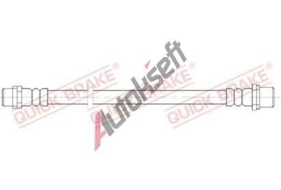Quick Brake Brzdová hadice QB 25.062, 25.062 Quick Brake Brzdová hadice QB 25.062, 25.062