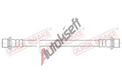 Quick Brake Brzdov hadice QB 25.073, 25.073